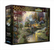 Harlington Thomas Kinkade PQ Stillwater Cottage 500 pieces
