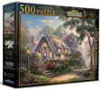 Harlington Thomas Kinkade PQ Lovelight Cottage 500 pieces