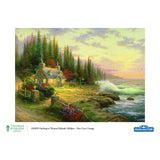 Harlington Thomas Kinkade PQ Pine Cove Cottage 1000 pieces