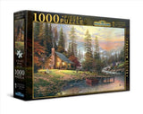Harlington Thomas Kinkade PQ A Peaceful Retreat 1000 pieces