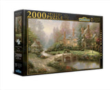Harlington Thomas Kinkade PQ Beyond Spring Gate 2000 pieces