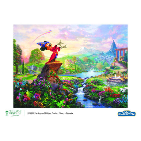 Harlington Thomas Kinkade PQ Disney Fantasia 1000 pieces