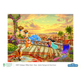 Harlington Thomas Kinkade PQ Disney Jasmine Dancing in the Desert Sunset 1000 pieces