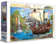 Harlington Thomas Kinkade PQ - Captain Hook's Neverland Voyage 1000 Piece Puzzle