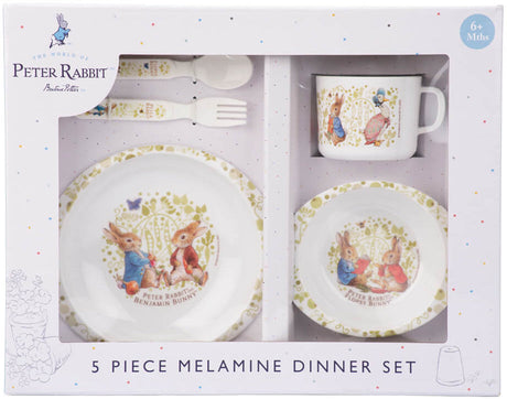 Peter Rabbit 5pc Dinner Set