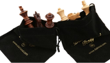 Dal Rossi Italy Walnut  Chess Set (18")
