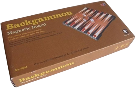 Magnetic Backgammon - 25cm (10")