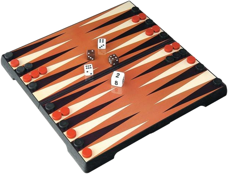 Magnetic Backgammon - 25cm (10")
