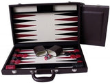 Dal Rossi Backgammon PU Leather Brown (38cm/15")