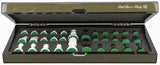Dal Rossi Carbon Fibre Finish Folding Chess Set (40)
