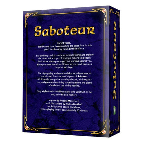 Saboteur 20 Years Jubilee Edition