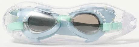 Sunnylife: Salty the Shark Mini Swim Goggles - Aqua