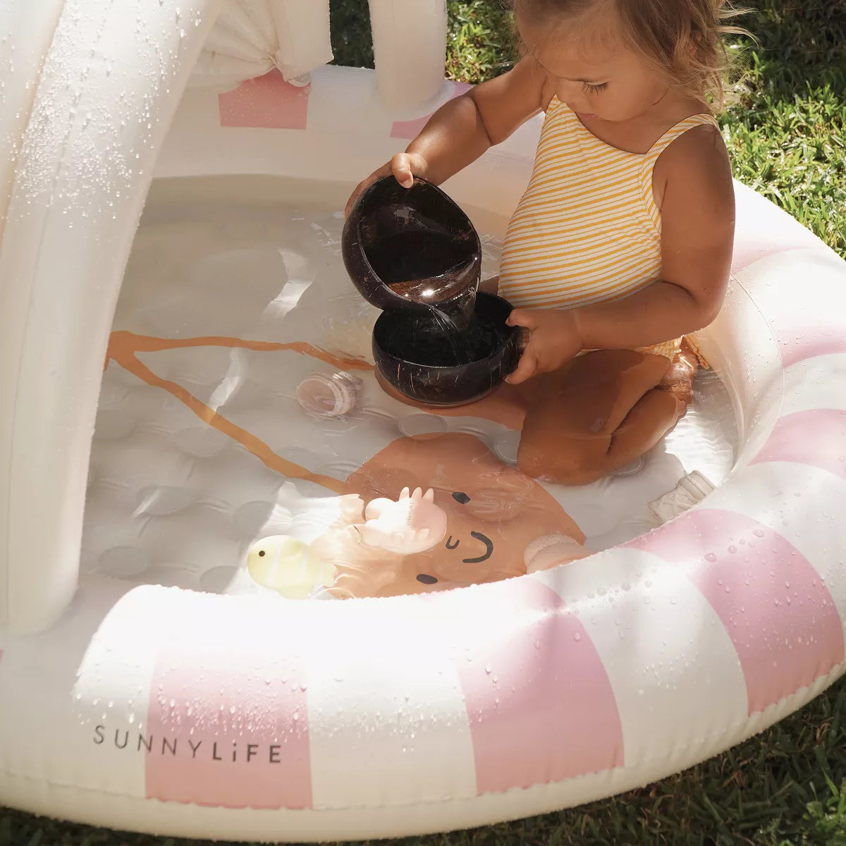 Sunnylife: Kids Inflatable Pool Cotton Candy - Cherry