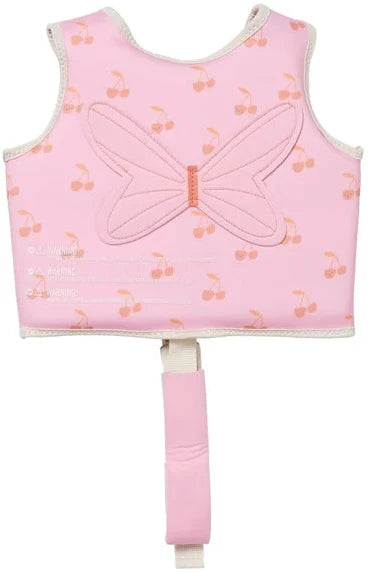 Sunnylife: Kids Swim Vest 1-2 Years - Cotton Candy Cherry