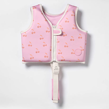 Sunnylife: Kids Swim Vest 2-3 Years - Cotton Candy Cherry