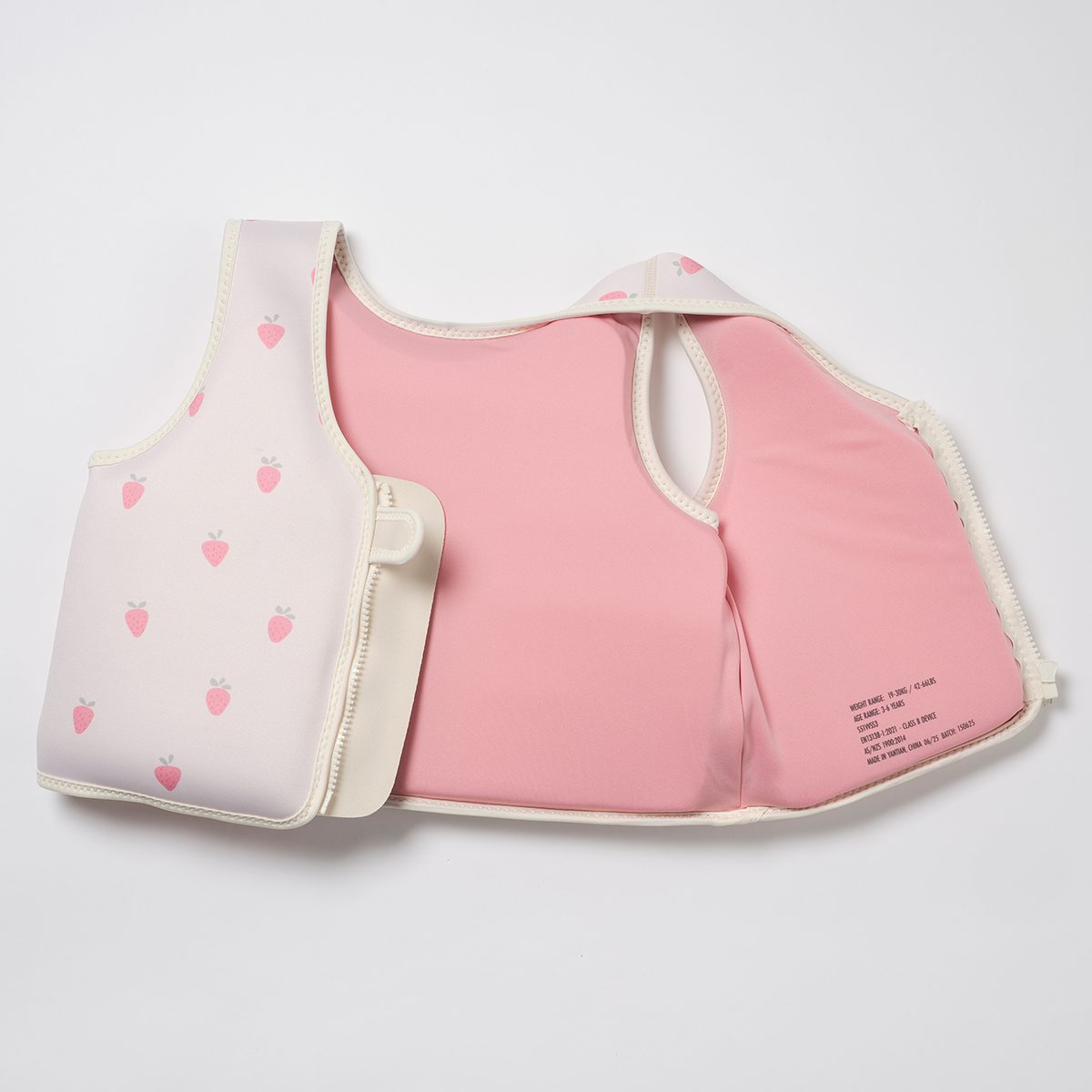 Sunnylife: Kids Swim Vest 3-6 Years - Strawberry Sunshine