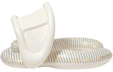 Sunnylife: Float Together Baby Seat Duck - Sage Stripe