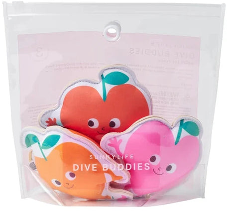 Sunnylife: Dive Buddies Poppy the Peach Multi Set of 3
