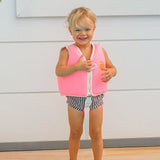 Sunnylife: Float Vest 1-2 Years Poppy the Peach - Neon Pink
