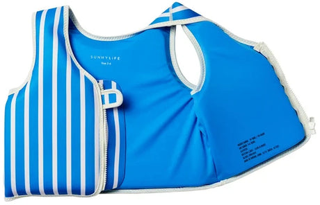 Sunnylife: Float Vest 3-6 Years Tino the Tiger - Blue