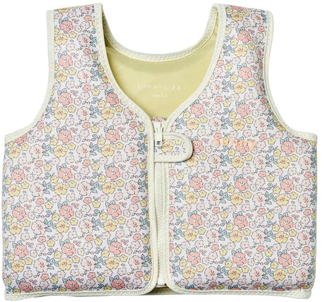 Sunnylife: Float Vest 3-6 Years Into the Garden - Ditsy Floral