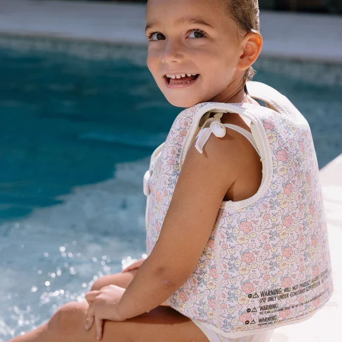 Sunnylife: Float Vest 3-6 Years Into the Garden - Ditsy Floral