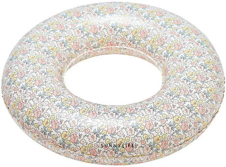 Sunnylife: Mini Tube Pool Ring Into the Garden - Ditsy Floral
