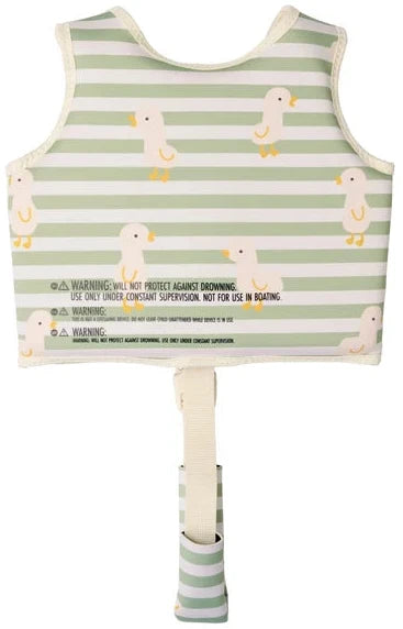 Sunnylife: Kids Swim Vest 1-2 Years Dex the Duck