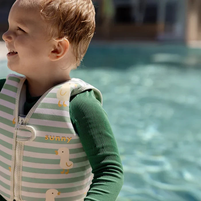 Sunnylife: Kids Swim Vest 1-2 Years Dex the Duck