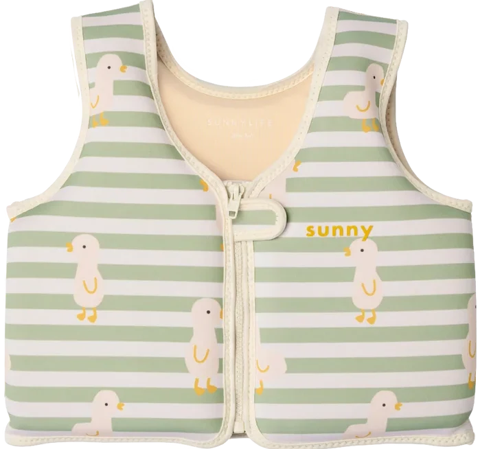 Sunnylife: Kids Swim Vest 3-6 Years Dex the Duck