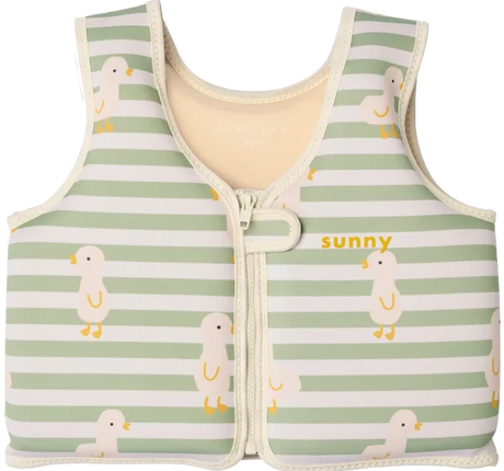 Sunnylife: Kids Swim Vest 3-6 Years Dex the Duck