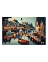 Puzzle Master 1000pc Puzzle - Private Wharf - Augmented Reality Edition