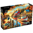 Puzzle Master 1000pc Puzzle - Life on a Canal - Augmented Reality Edition