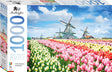 Mindbogglers: 1000pc Jigsaw Puzzle - Dutch Windmills, Holland, Netherlands