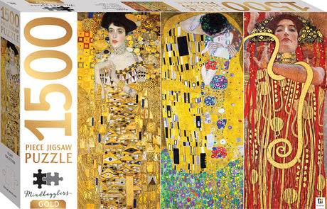 Mindbogglers Gold 1500pc Puzzle - Klimt Collection