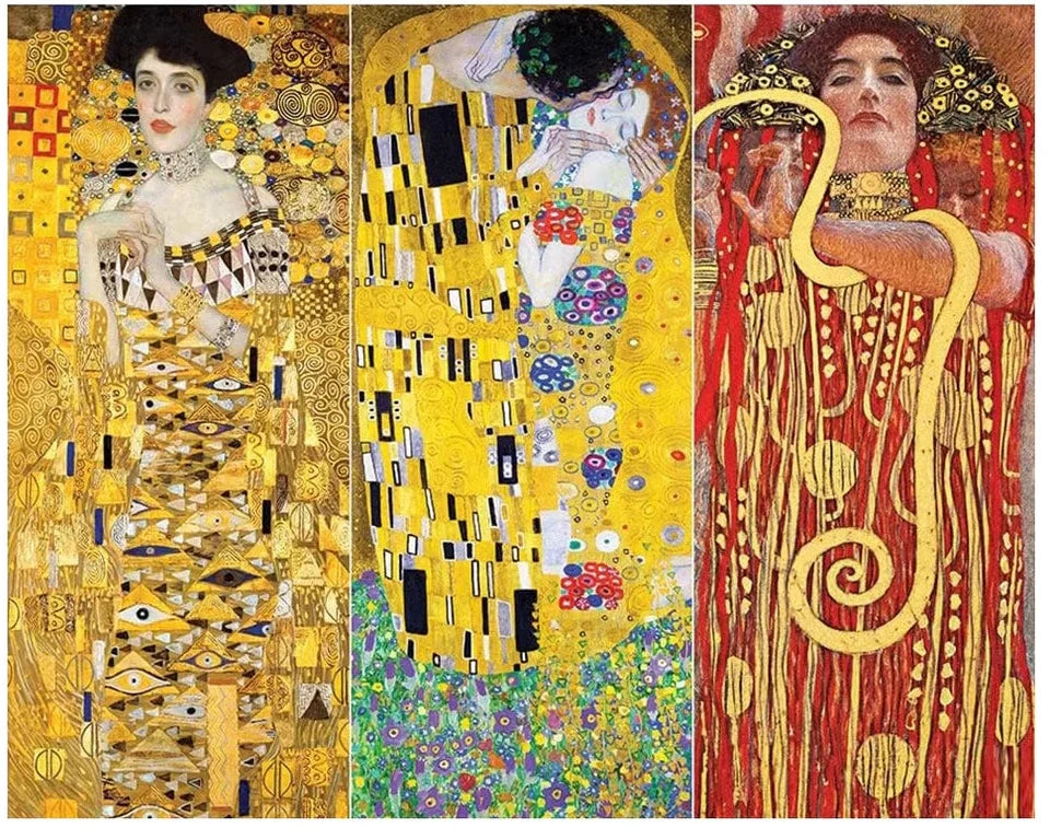 Mindbogglers Gold 1500pc Puzzle - Klimt Collection
