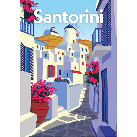 Hinkler: The Travel Series 500pc Jigsaw Puzzle - Santorini