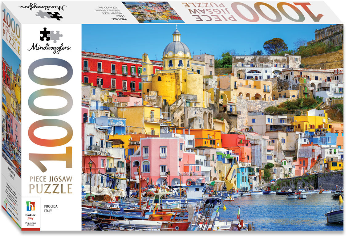 Mindbogglers 1000pc Jigsaw Procida Italy