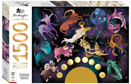 Mindbogglers Gold 1500pc Puzzle - Astrology