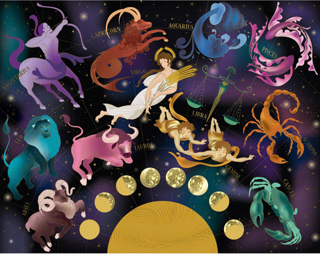Mindbogglers Gold 1500pc Puzzle - Astrology