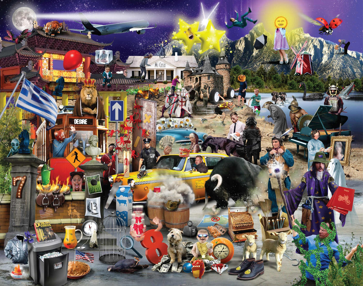 Mindbogglers 1000pc Jigsaw Movies