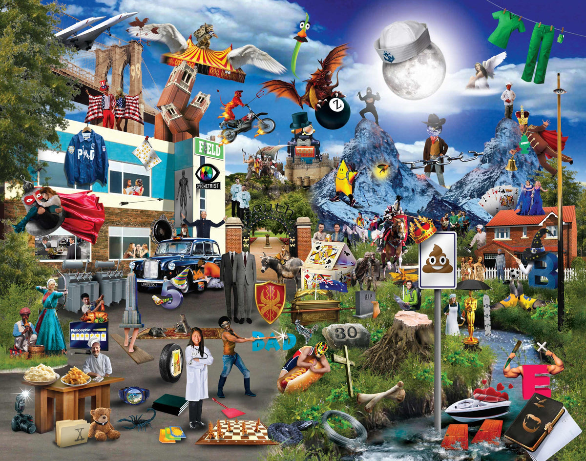 Mindbogglers 1000pc Jigsaw TV Shows