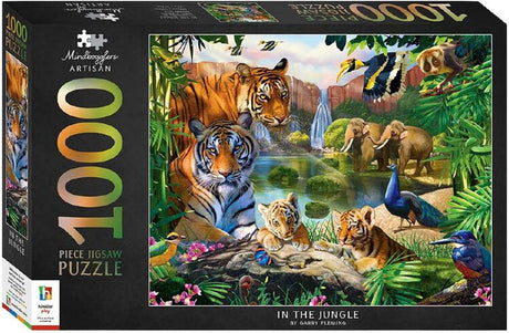Mindbogglers Artisan 1000pc Jigsaw In the Jungle