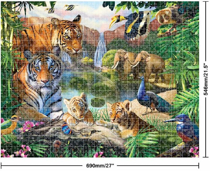 Mindbogglers Artisan 1000pc Jigsaw In the Jungle