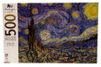 Mindbogglers Gold 500pc Puzzle - Starry Night by Van Gogh