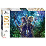 Mindbogglers Gold 500pc Puzzle - Fae Fantasy