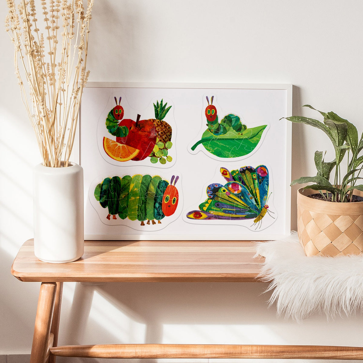 Hinkler: 4-in-1 Shaped Hungry Caterpillar Puzzle