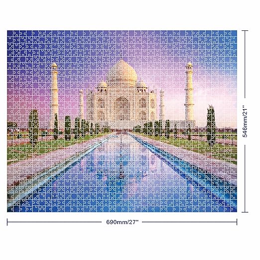 Mindbogglers 1000pc Puzzle - Taj Mahal