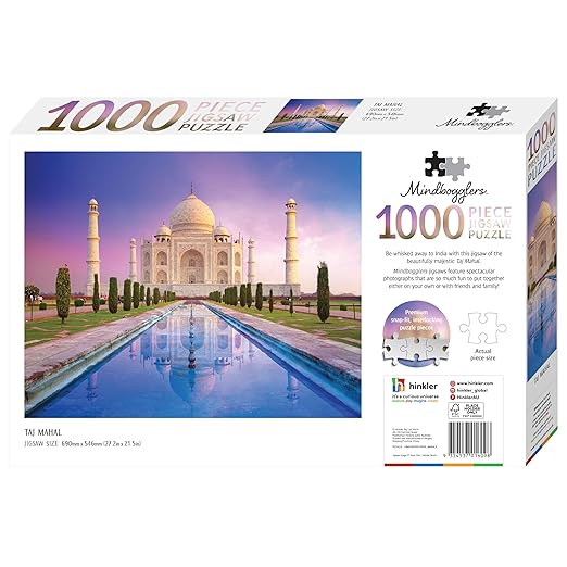 Mindbogglers 1000pc Puzzle - Taj Mahal