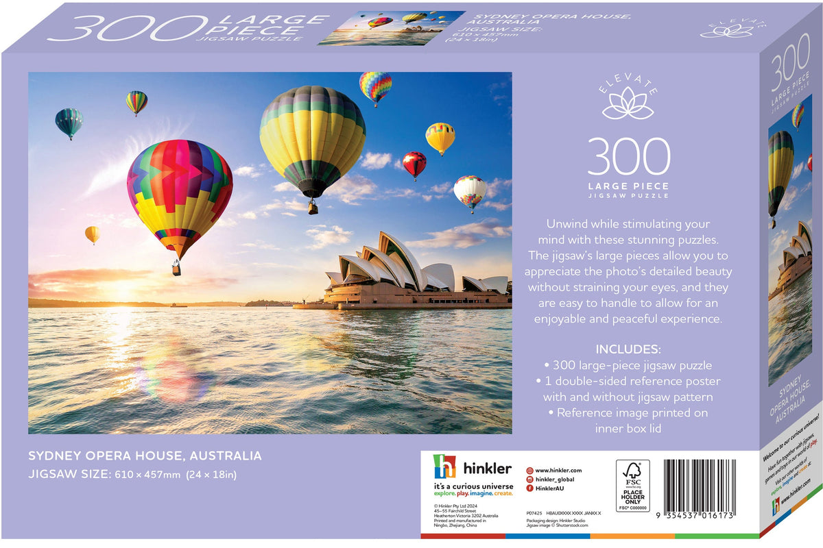 Hinkler: Elevate 300 Piece Puzzle - Sydney Opera House